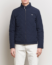 Gant The Quilted Windcheater Evening Blue