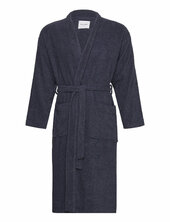 Jacsolid Bathrobe Aamutakki Kylpytakki Navy Jack & J S