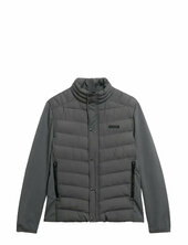 Storm Popper Softshell Jkt Vuorillinen Takki Topattu Takki Grey Superdry