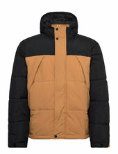 Durable Water Repellent Puffer Jacket Vuorillinen Takki Topattu Takki Black Timberland