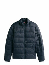 Mid Weight Stand Collar Jkt Vuorillinen Takki Topattu Takki Navy Tommy Hilfiger