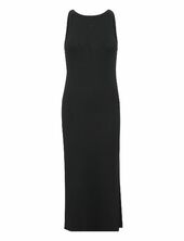 Drewgz Logo Tank Dress Polvipituinen Mekko Black Gestuz
