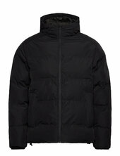 Jjesoho Puffer Hood Sn Vuorillinen Takki Topattu Takki Black Jack & J S