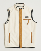Columbia Helvetia Half Snap Fleece Vest Chalk