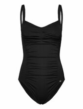 Potenza Solid Swimsuit Recycled Uimapuku Uima-asut Black Panos Emporio