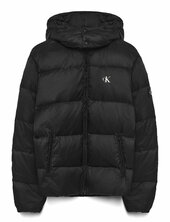 Essentials Down Jacket Vuorillinen Takki Topattu Takki Black Calvin Klein Jeans