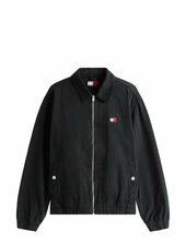 Tjm Essential Flag Jacket Ohut Takki Black Tommy Jeans