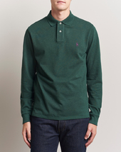 Polo Ralph Lauren Custom Slim Fit Long Sleeve Polo Scotch Pine Heather