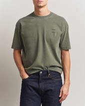 Samsøe Samsøe Joel Organic Cotton Washed T-shirt Castor Grey