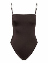 Twisted Swimsuit Uimapuku Uima-asut Brown Gina Tricot