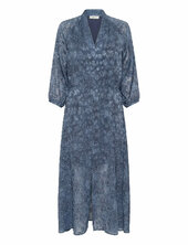 Addisoniw Dress Polvipituinen Mekko Blue Inwear