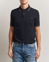 Fred Perry Twin Tipped Fred Perry Shirt Navy