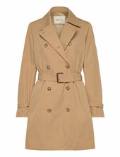 Cotton Trench Coat Trenssi Takki Brown Gant