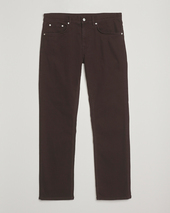 Gant Regular Fit Moleskin 5-pocket Trousers Deep Brown