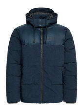 Bheshan Jkt. Vuorillinen Takki Topattu Takki Navy Blend