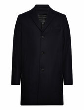 Artie Melton Coat Villakangastakki Pitkä Takki Black J. Lindeberg