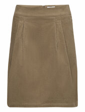 Trinenn Skirt Lyhyt Hame Khaki Green Noa Noa