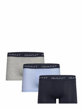 Microprint Trunk 3-pack Bokserit Navy Gant