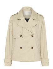Kapatricia Jacket Trenssi Takki Beige Kaffe