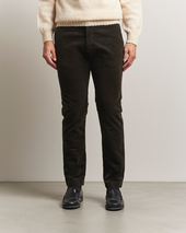 Nn07 Theo Regular Fit Corduroy Chinos Dark Army