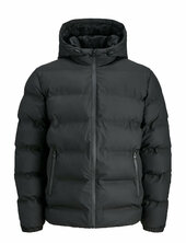 Jjelements Pu Puffer Sn Vuorillinen Takki Topattu Takki Black Jack & J S