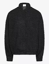Boucl Bomber Bombertakki Black Rosemunde