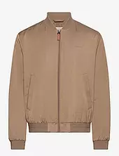 Lightweight Bomber Jacket Bombertakki Takki Beige Gant