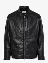 Matheodore Jacket 73 Nahkatakki Black Matinique