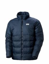 Oslo Light Puffy Jacket Vuorillinen Takki Topattu Takki Navy Helly Hansen