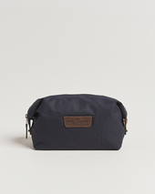 Gant Waxed Cotton Washbag Evening Blue