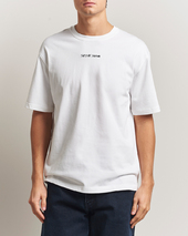 Samsøe Samsøe Dinner Printed Crew Neck T-shirt White