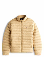 Packable Recycled Jacket Vuorillinen Takki Topattu Takki Beige Tommy Hilfiger