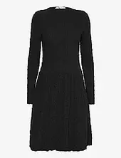 Puntaiw Dress Polvipituinen Mekko Black Inwear