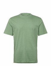 Classic Fit Knit T Shirt T-shirts Short-sleeved Green Hollister