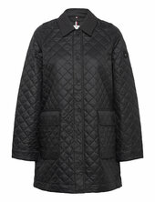 Padded Nylon Reg Quilted Coat Tikkitakki Black Tommy Hilfiger