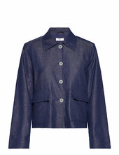 Yoshi-m Farkkutakki Denimtakki Navy Mbym
