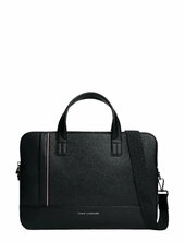 Th Central Slim Computer Bag Tietok Laukku Läppärilaukku Laukku Black Tommy Hilfiger
