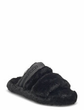 Hilfiger Fur Slipper Aamutossut Tohvelit Black Tommy Hilfiger
