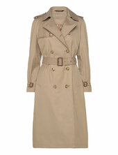 Cotton Blend-bl Db W Ns44 Trenssi Takki Beige Lauren Ralph Lauren