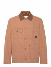 Cotton Work Jacket Ohut Takki Orange Gant