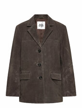 Vaiana Suede Blazer Nahkatakki Brown Twist & Tango