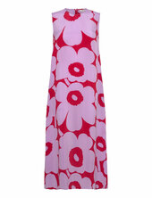 Migot Unikko Polvipituinen Mekko Pink Marimekko