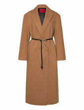 Majesti-1 Ohut Pitkä Takki Brown Hugo