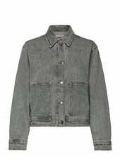Nanasiw Denim Jacket Farkkutakki Denimtakki Grey Inwear