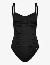 Potenza Solid Swimsuit Recycled Uimapuku Uima-asut Black Panos Emporio