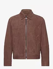 H-malbano5 Nahkatakki Brown Boss