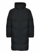 Recycled Padded Coat Parka Takki Black Lindbergh