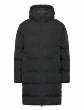 Jjesoho Long Puffer Ln Vuorillinen Takki Topattu Takki Black Jack & J S