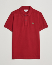 Lacoste Slim Fit Polo Piké Bordeaux