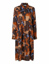 Manollira Polvipituinen Mekko Brown Masai